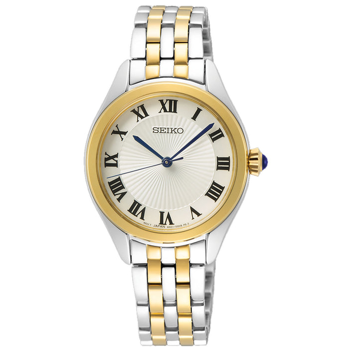Seiko Women's Classic White Dial Watch - SUR330P1