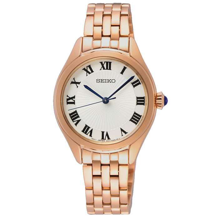 Seiko Women's Classic White Dial Watch - SUR332P1