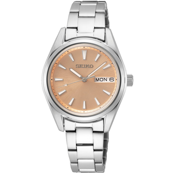 Seiko Women's Neo Classic Pink Dial Watch - SUR351