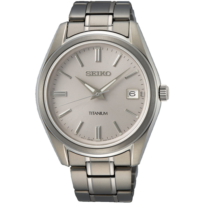 Seiko Men's Essentials Silver Dial Watch - SUR369