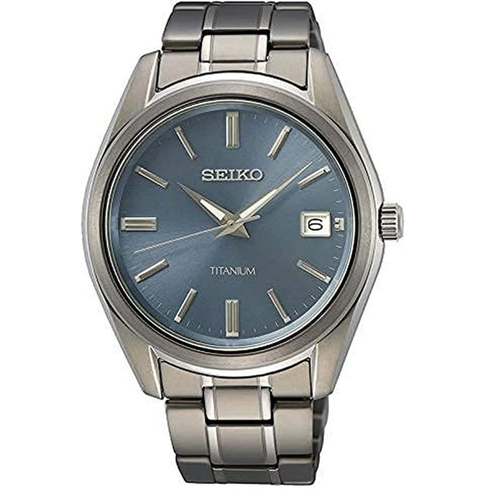 Seiko Men's Classic Blue Dial Watch - SUR371P1