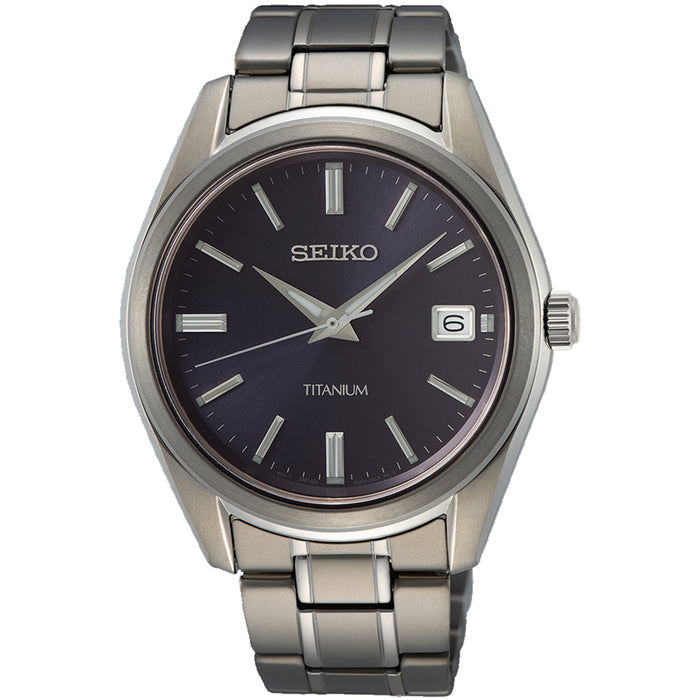 Seiko Men's Essentials Blue Dial Watch - SUR373