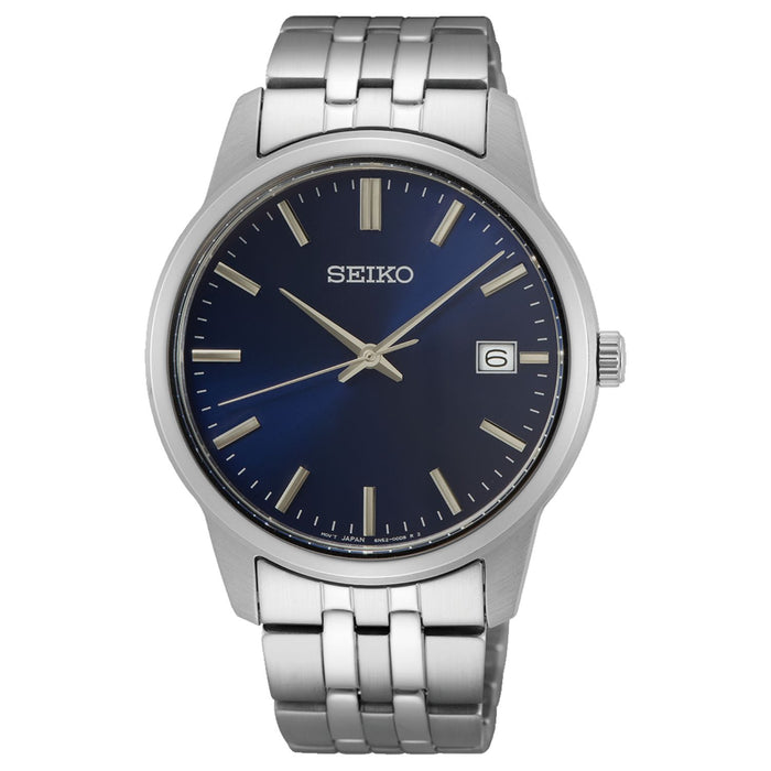 Seiko Men's Essential Blue Dial Watch - SUR399