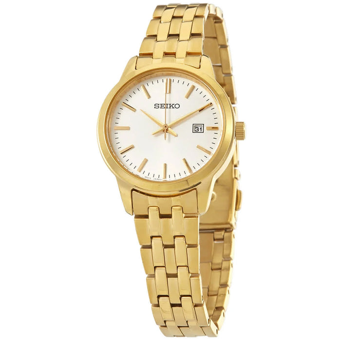 Seiko Women's Classic White Dial Watch - SUR412