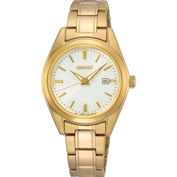 Seiko Women's Classic White Dial Watch - SUR632P1