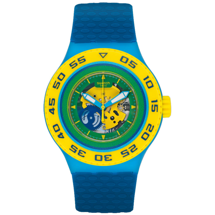 Swatch Men's Infrario Multicolor Dial Watch - SUUS102