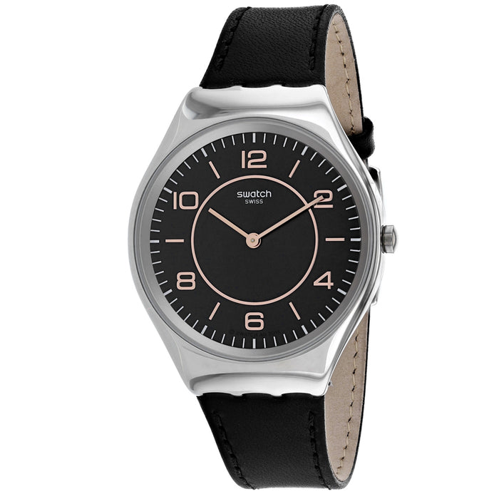Swatch Men's Skin Irony Black Dial Watch - SYXS110
