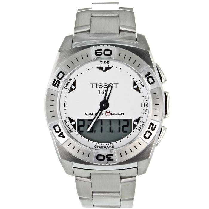 Tissot Men's Racing Touch Silver Dial Watch - T0025201103100