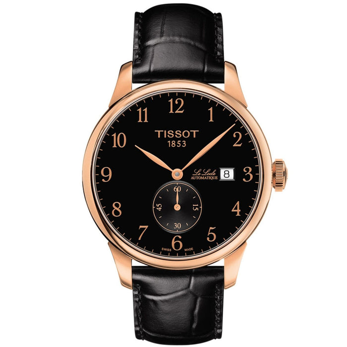 Tissot Men's Le Locle Black Dial Watch - T0064283605200