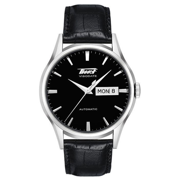 Tissot Men's Visodate Black Dial Watch - T0194301605101