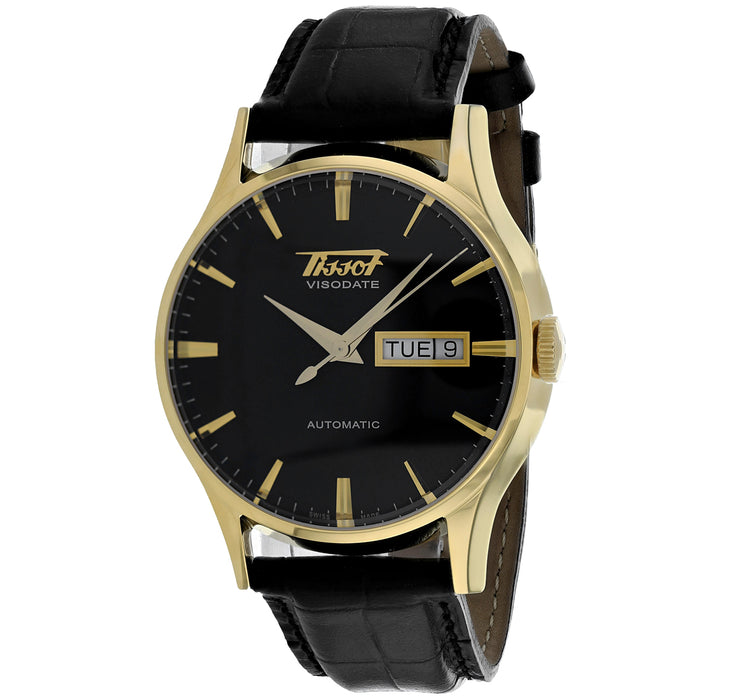 Tissot Men's Visodate Black Dial Watch - T0194303605101