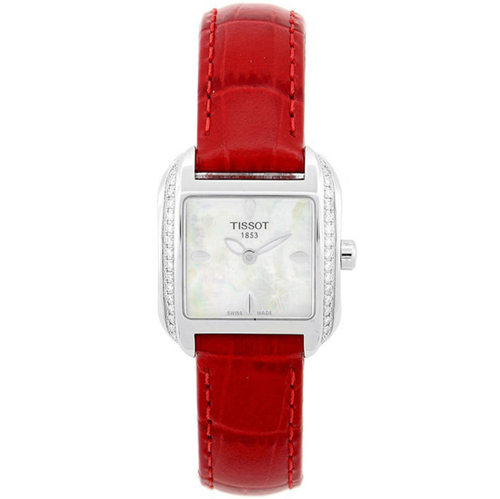 Tissot Women's T-Wave Mother of Pearl Dial Watch - T02136571
