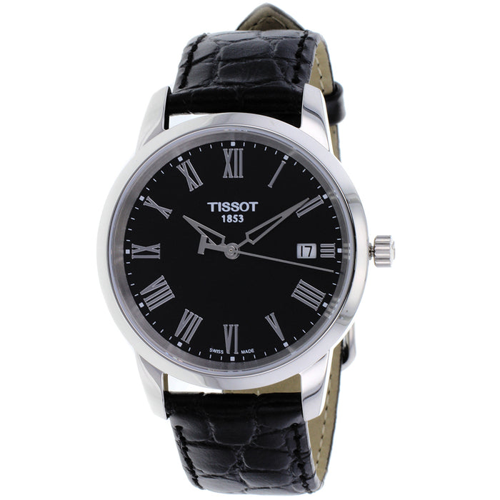 Tissot Men's T-Classic Black Dial Watch - T0334101605301