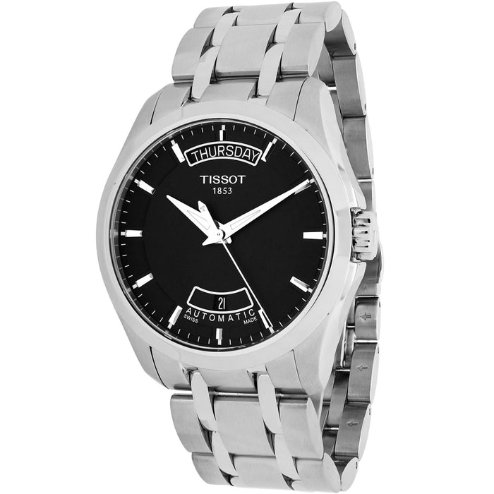 Tissot Men's Couturier Black Dial Watch - T0354071105100