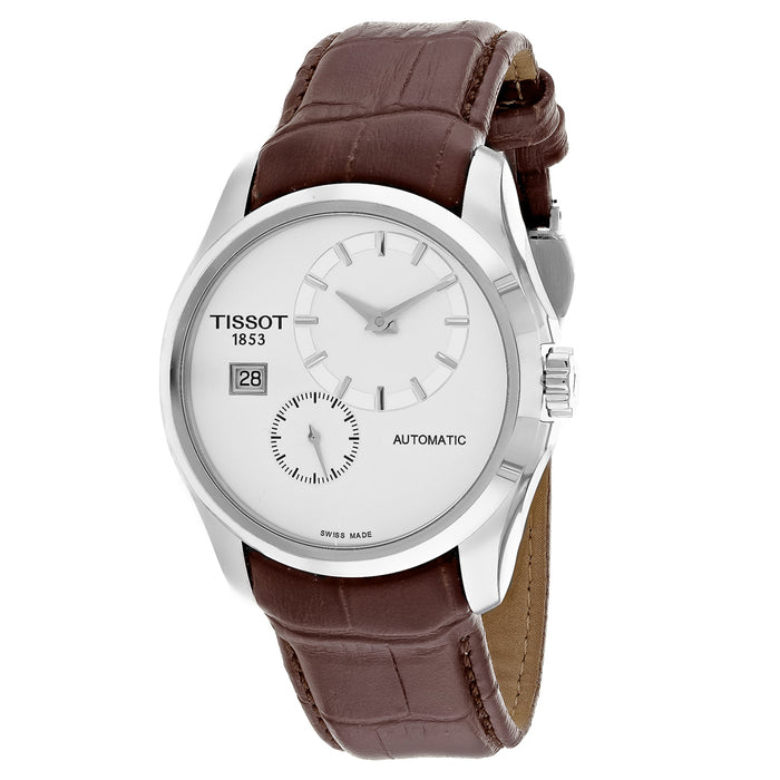 Tissot Men's Courturier  White Dial Watch - T0354281603100