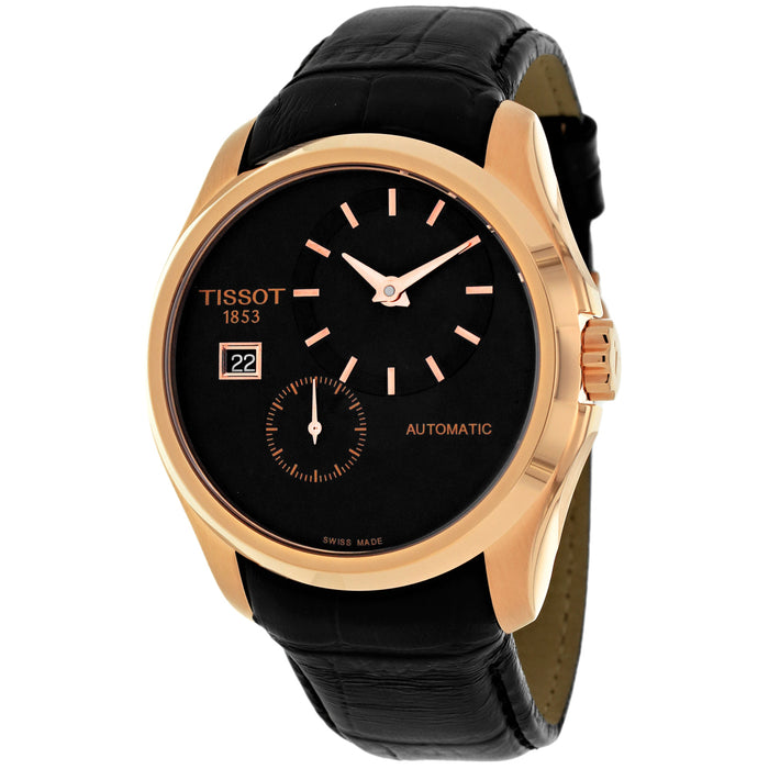 Tissot Men's Couturier  Black Dial Watch - T0354283605100