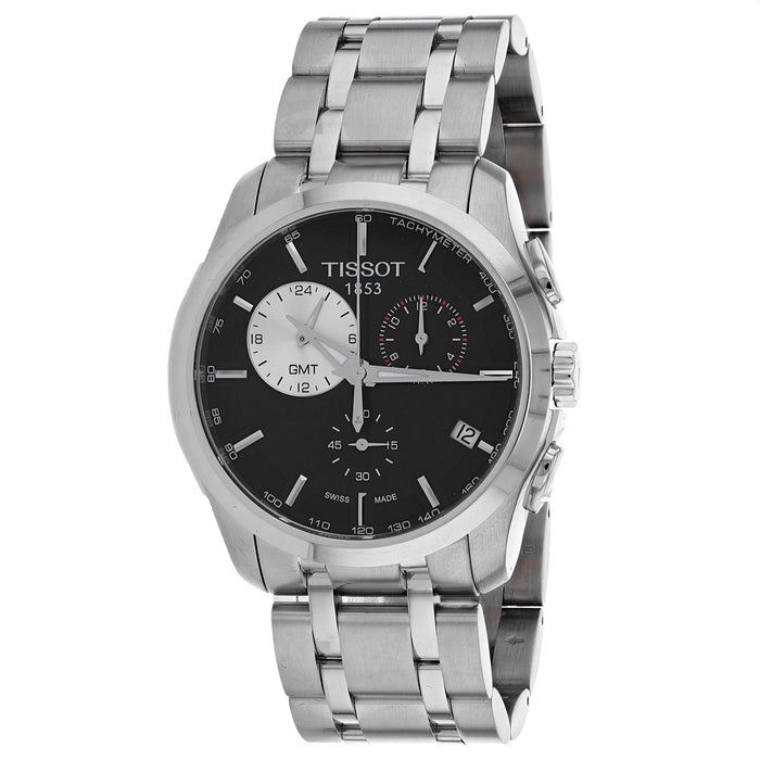 Tissot Men's Couturier Black Dial Watch - T0354391105100