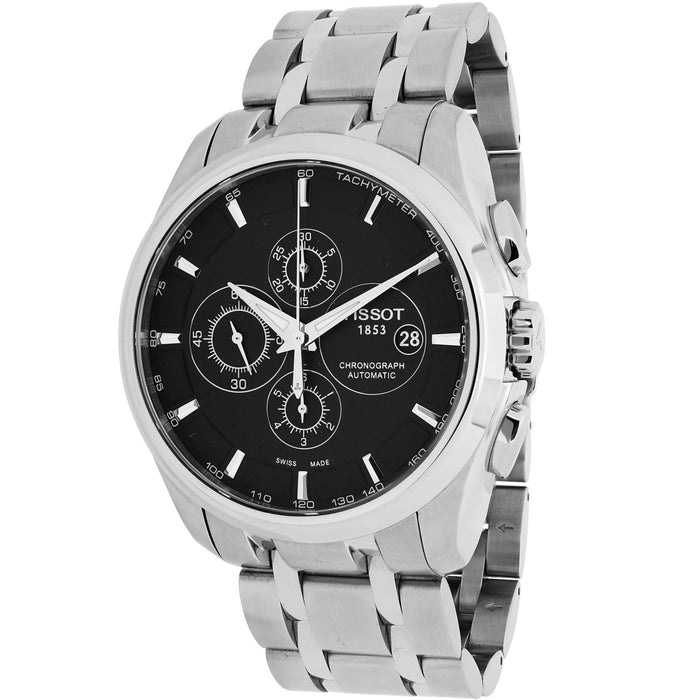 Tissot Men's Couturier Black Dial Watch - T0356271105100