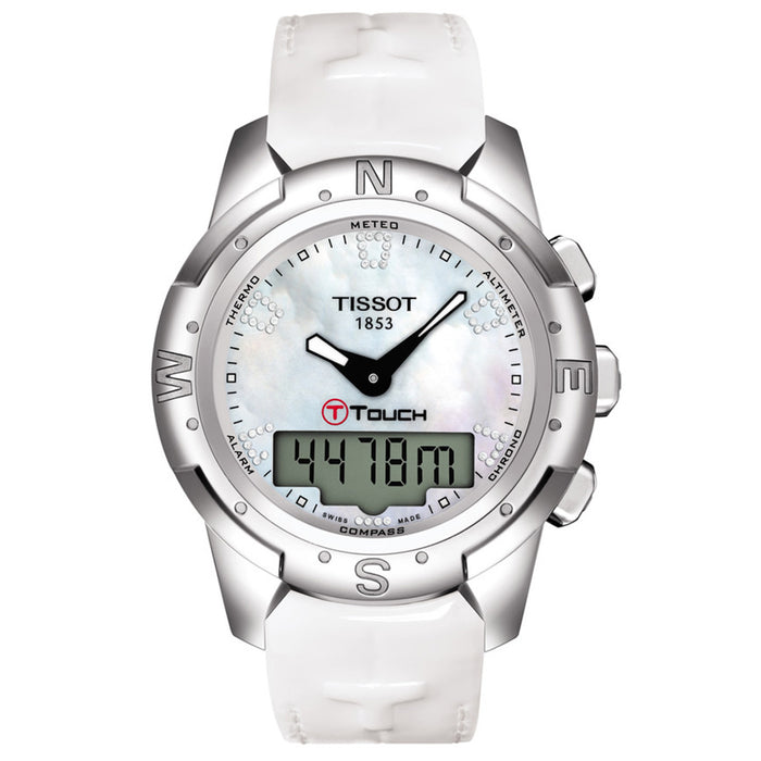 Tissot Women's T-Touch Mother of pearl Dial Watch - T0472204611600