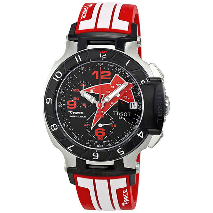 Tissot Men's T-Race Black Dial Watch - T0484172705708