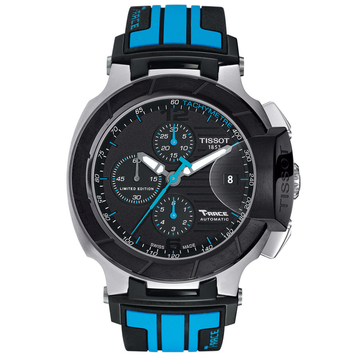 Tissot Men's T-Race Black Dial Watch - T0484272705702
