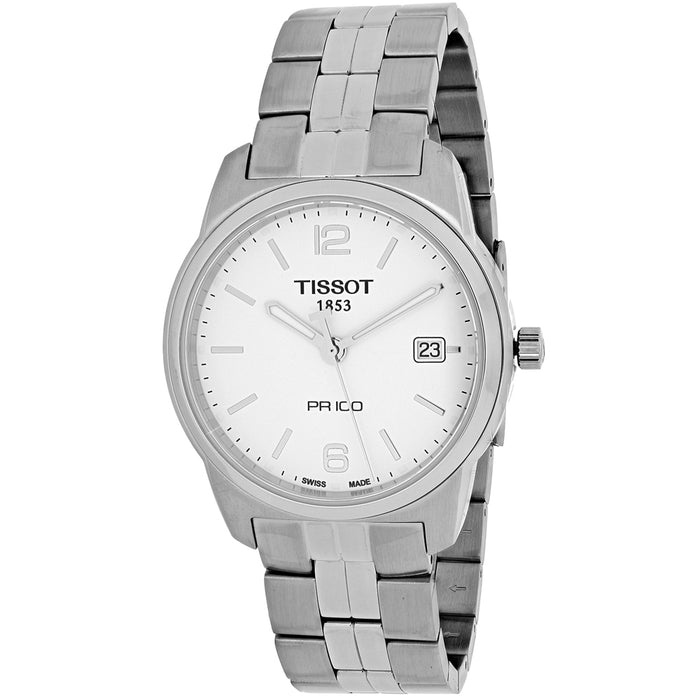 Tissot Men's PR 100 White Dial Watch - T0494101101700