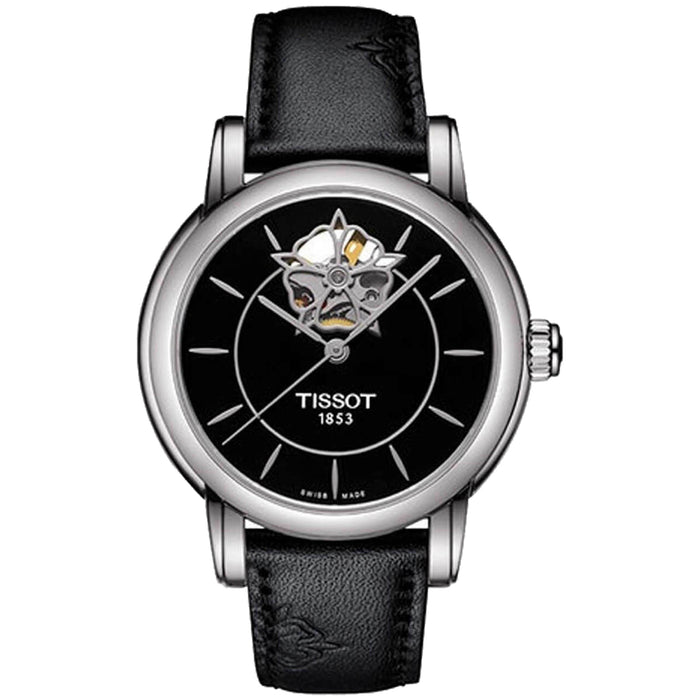 Tissot Women's T-Classic Lady Heart Black Dial Watch - T0502071705104