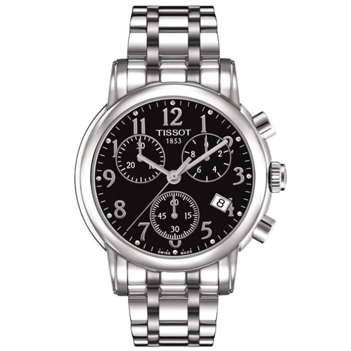 Tissot Women's T-Classic Black Dial Watch - T0502171105200