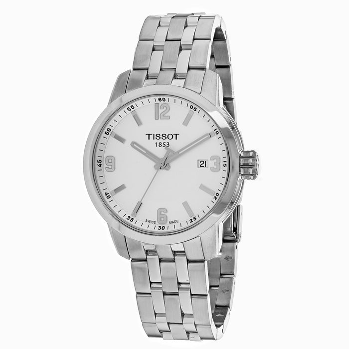 Tissot Men's PRC 200 White Dial Watch - T0554101101700