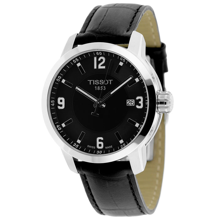 Tissot Men's PRC 200 Black Dial Watch - T0554101605700