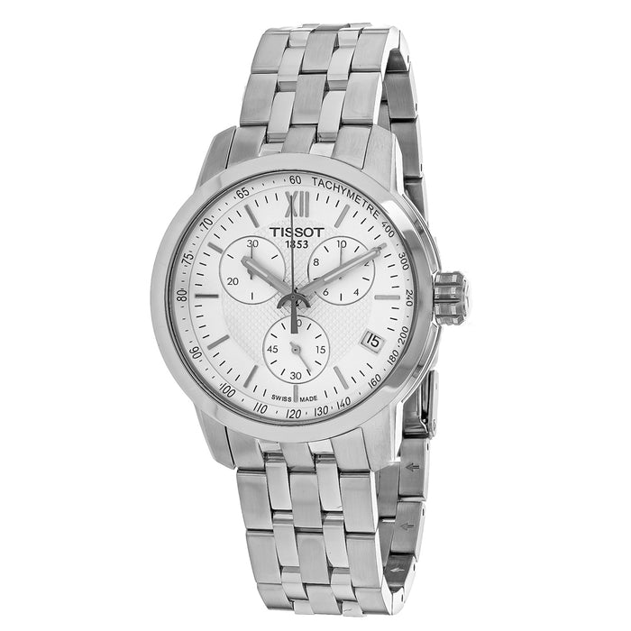 Tissot Men's PRC 200 White Dial Watch - T0554171101800
