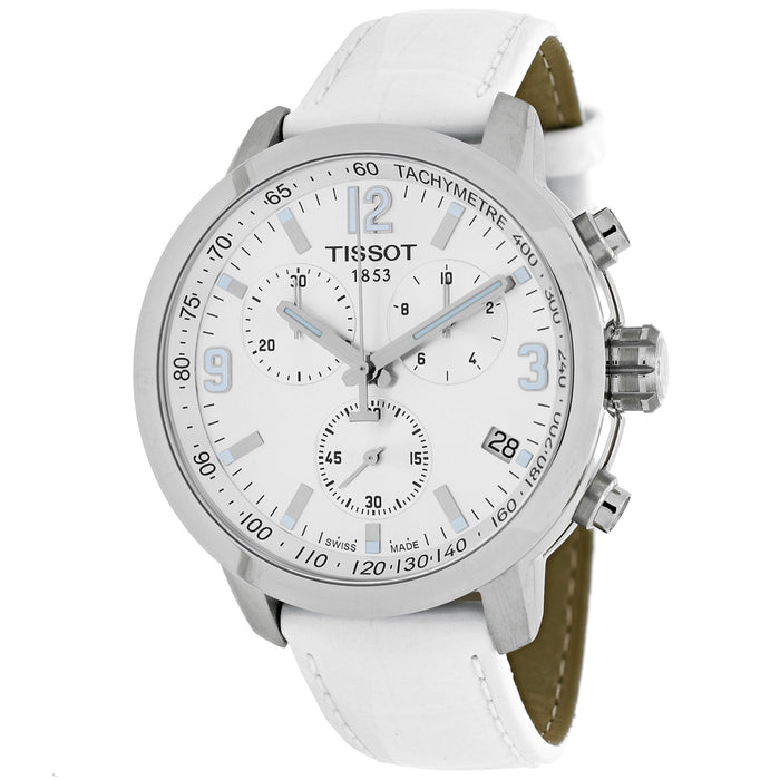 Tissot Women's PRC 200 White Dial Watch - T0554171601700