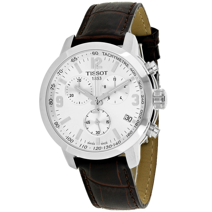 Tissot Men's PRC 200 Silver Dial Watch - T0554171603700