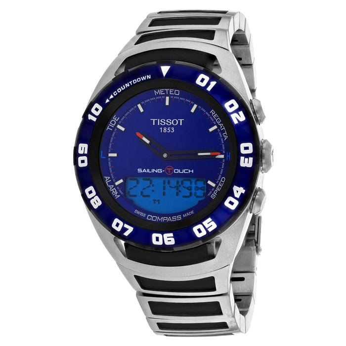 Tissot Men's Sailing touch Blue Dial Watch - T0564202104100