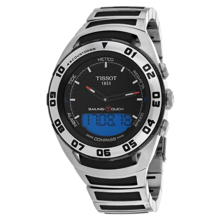 Tissot Men's Sailing touch Black Dial Watch - T0564202105100