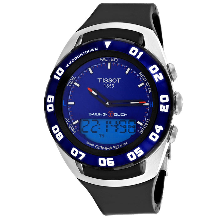 Tissot Men's Sailing Touch  Blue Dial Watch - T0564202704100