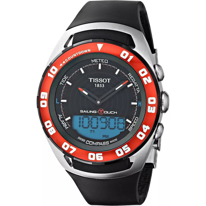 Tissot Men's Sailing Touch Black Dial Watch - T0564202705100
