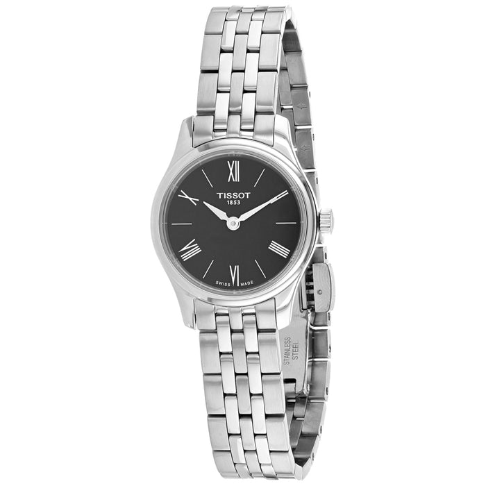 Tissot Women's Tradition Black Dial Watch - T0630091105800