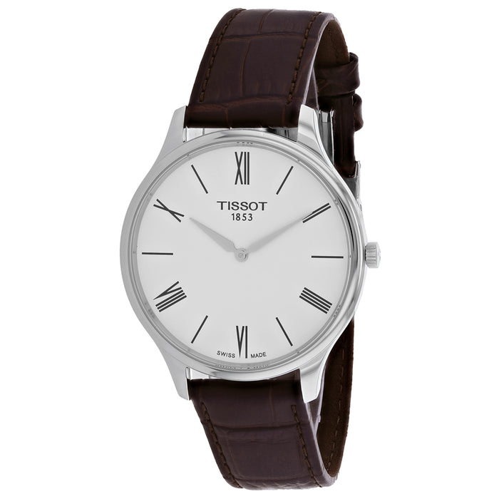 Tissot Men's Tradition White Dial Watch - T0634091601800