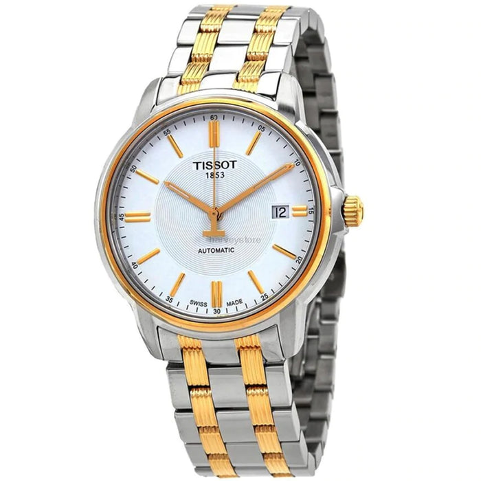 Tissot Men's Classic White Dial Watch - T0654072203100