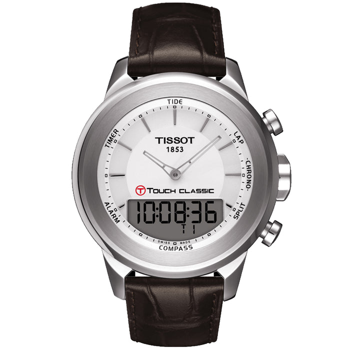 Tissot Men's T-Touch Classic Touch Silver Dial Watch - T0834201601100