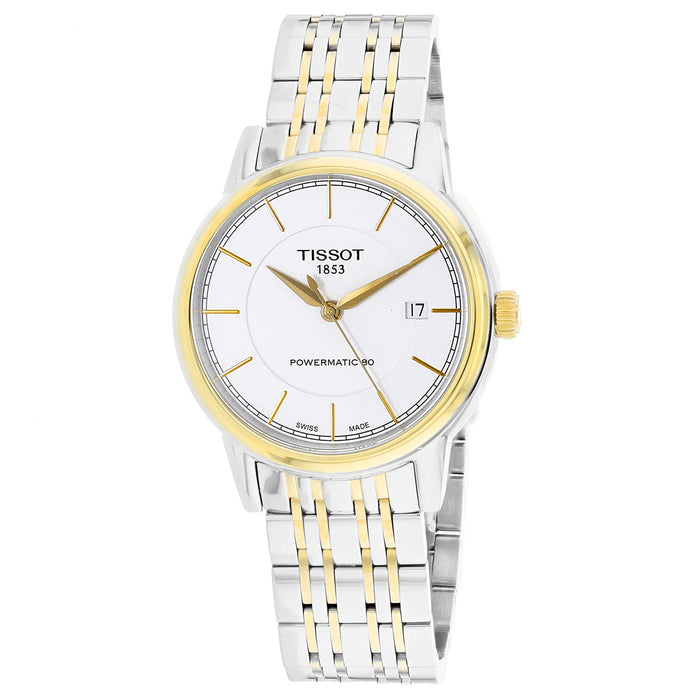 Tissot Men's Powermatic White Dial Watch - T0854072201100