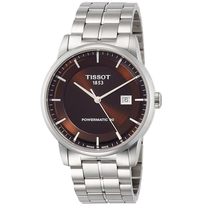 Tissot Men's Luxury Brown Dial Watch - T0864071129100