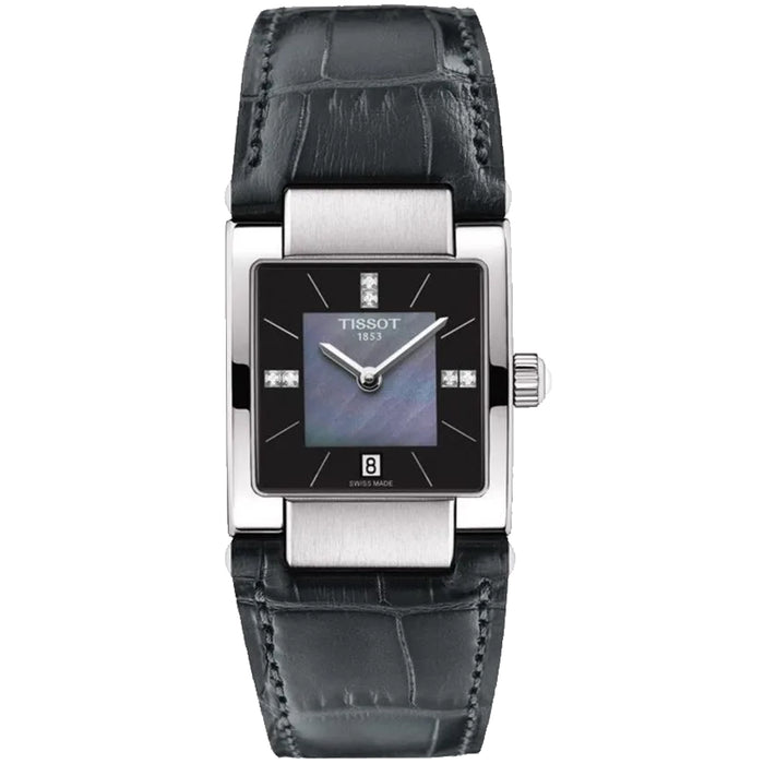 Tissot Women's T-Trend Black MOP Dial Watch - T0903101612600