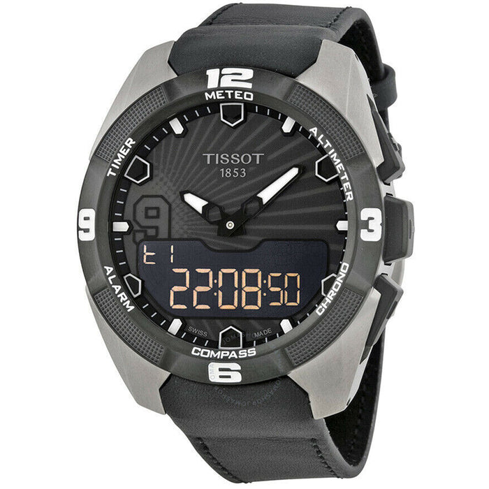 Tissot Men's T-Touch Expert Solar Tony Parker Limited Edition Black Dial Watch - T0914204606100