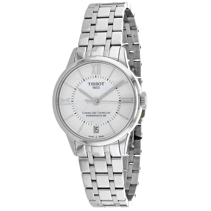 Tissot Women's Chemin Des Tourelles Silver Dial Watch - T0992071111800