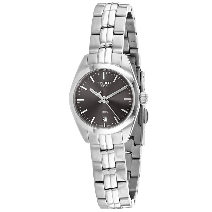 Tissot Women's PR 100 Grey Dial Watch - T1010101106100