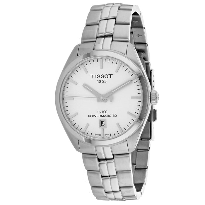 Tissot Men's PR 100 Silver Dial Watch - T1014071103100