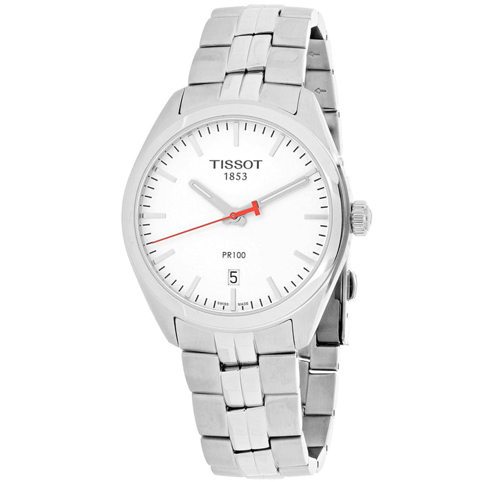 Tissot Men's PR 100 NBA Silver Dial Watch - T1014101103101