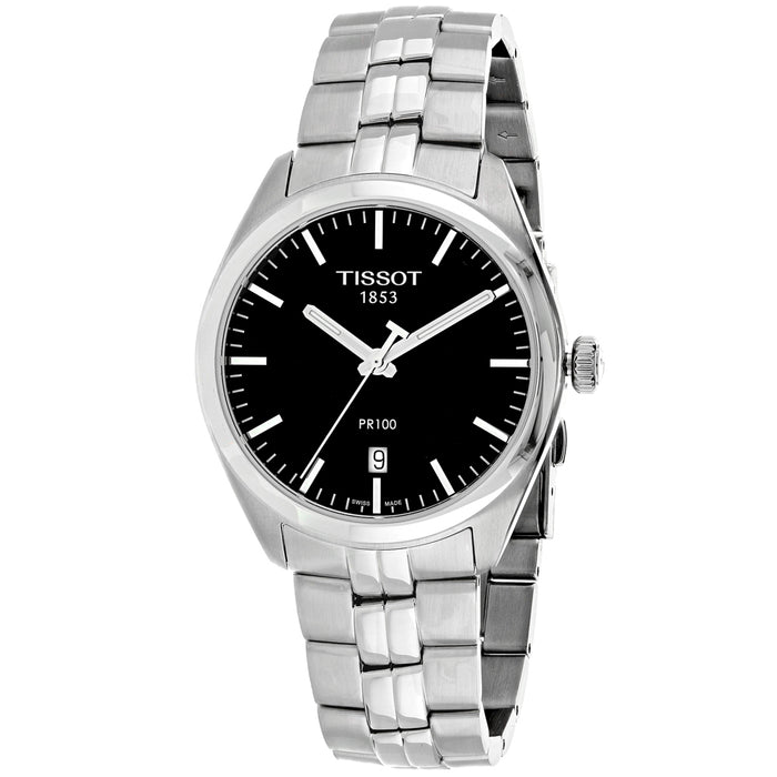 Tissot Men's PR 100 Black Dial Watch - T1014101105100